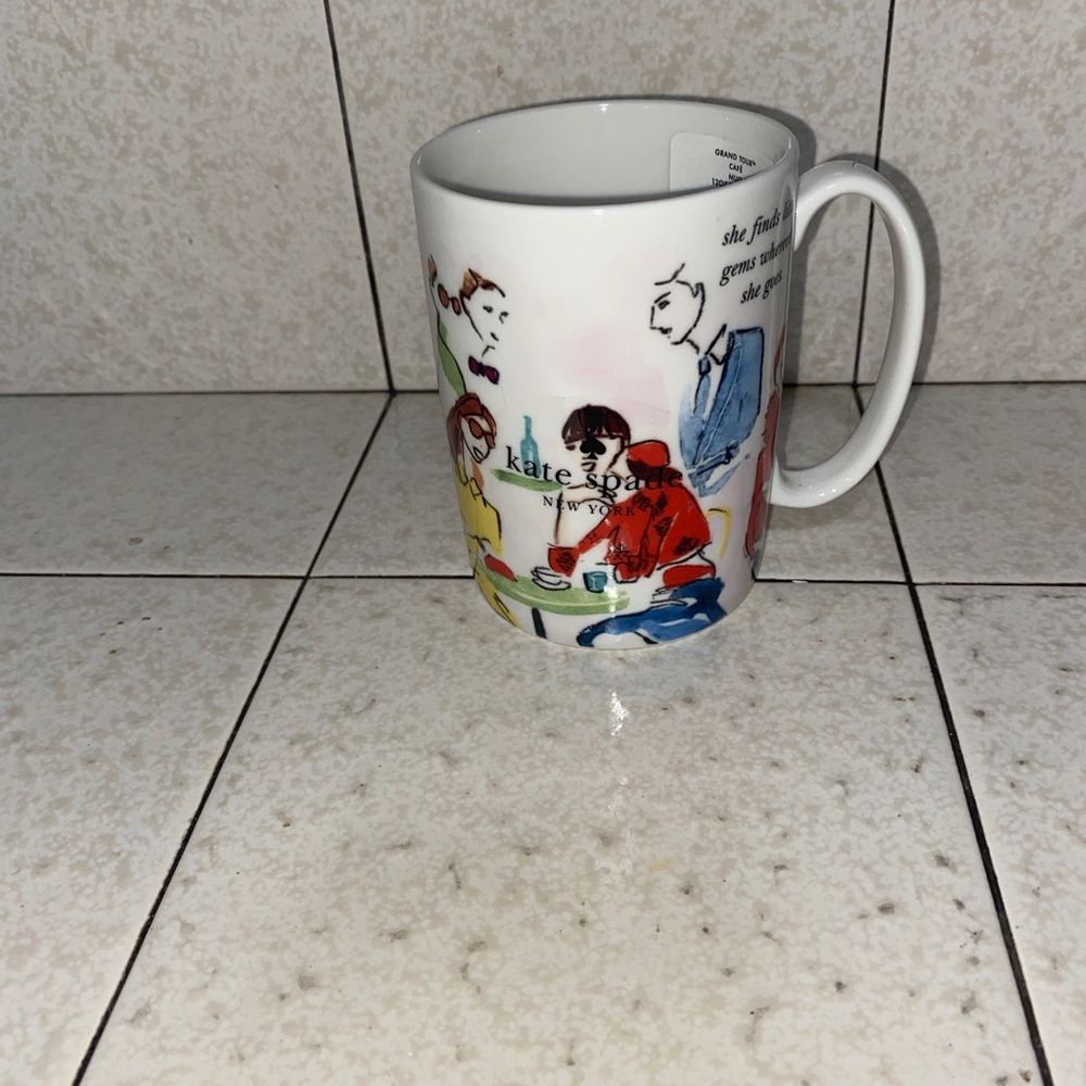 NWT Kate Spade LENOX GRAND TOUR COFFEE MUG 12oz NWT